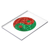 クリスマス陰陽 ノートブック (左側)