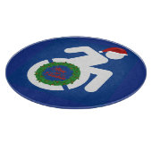 クリスマス障害 カッティングボード (角)