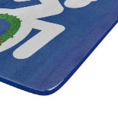 クリスマス障害 カッティングボード (角)