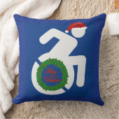 クリスマス障害 クッション (ブランケット)