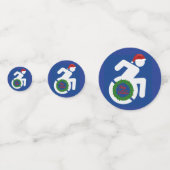 クリスマス障害 コンフェッティ (正面)