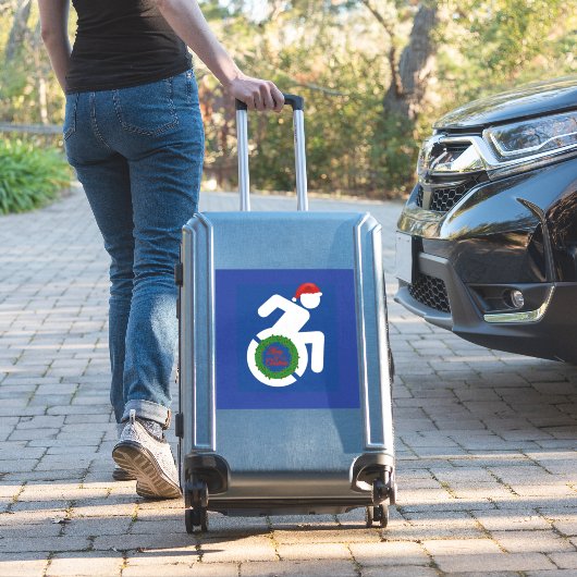 クリスマス障害 シール (スーツケースインサイチュ)