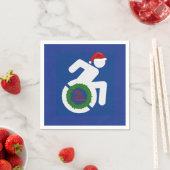 クリスマス障害 スタンダードカクテルナプキン (インサイチュ)