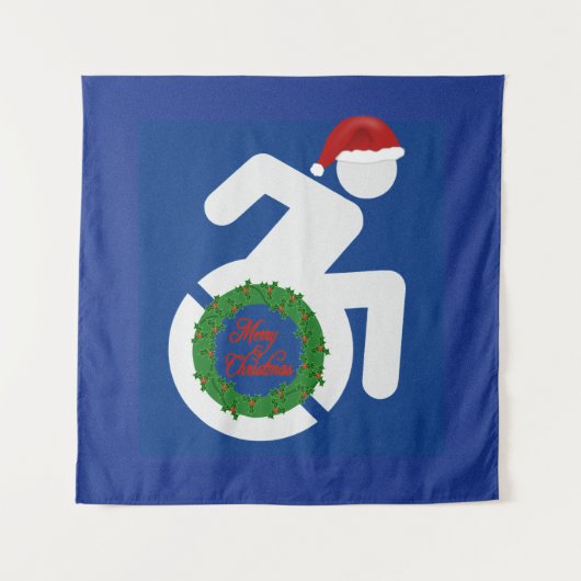 クリスマス障害 タペストリー (正面)