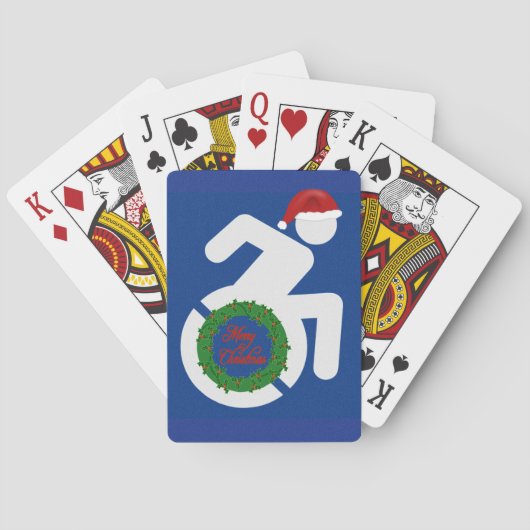 クリスマス障害 トランプ (裏面)