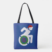 クリスマス障害 トートバッグ (裏面)