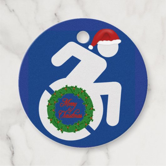 クリスマス障害 フェイバータグ (正面)