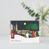 クリスマス集団インロンドンホリデーポストカード シーズンポストカード (スタンド正面)