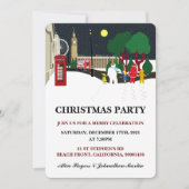 クリスマス集団インロンドン招待状 招待状 (正面)