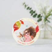 クリスマス離れの写真 シーズンカード (スタンド正面)