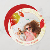 クリスマス離れの写真 シーズンカード (正面/裏面)