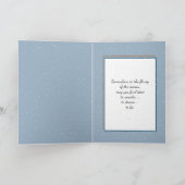 クリスマス雪だるまとテディベア シーズンカード (内部)