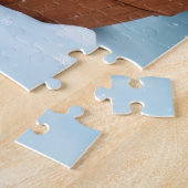 クリスマス雪だるまカップル ジグソーパズル (側面)