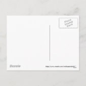 クリスマス雪だるまカロラーズハガキ シーズンポストカード (裏面)