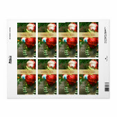 クリスマス雪だるまキッチントリートベーキングラベル ラベル (フルシート)