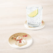 クリスマス雪だるまコースター コースター (側面)