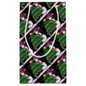 クリスマス雪だるまサプライズホリデーズ スモールペーパーバッグ (裏面)