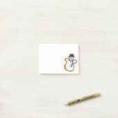 クリスマス雪だるまシュガークッキーホリデーハヌカー ポストイット (デスク上)