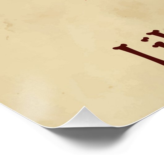 クリスマス雪だるまジャストチル引用文おもしろい水色 ポスター (コーナー)