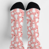 クリスマス雪だるまソックス ソックス (上部)