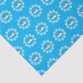 クリスマス雪だるまティッシュペーパー 薄葉紙 (詳細)