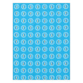 クリスマス雪だるまテーブルクロス テーブルクロス (正面)