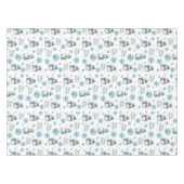 クリスマス雪だるまテーブルクロス テーブルクロス (正面(横))