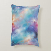 クリスマス雪だるまパステルナイト アクセントクッション (裏面(縦))