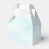 クリスマス雪だるまファースト誕生日 フェイバーボックス (裏面サイド)