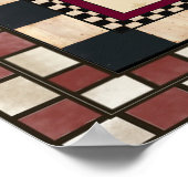 クリスマス雪だるまポスター ポスター (角)