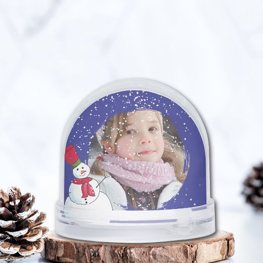 クリスマス雪だるま写真