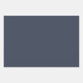 クリスマス雪だるま行クリスマス冬ホリデーシーズン ラッピングペーパーシート (正面3)