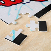 クリスマス雪だるま遊 ジグソーパズル (側面)