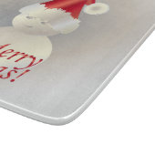 クリスマス雪だるま カッティングボード (角)
