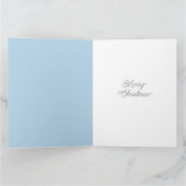 クリスマス雪だるま カード (内部)