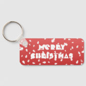 クリスマス雪だるま キーホルダー (裏面)