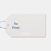 クリスマス雪だるま ギフトタグ (裏面横)