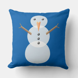 クリスマス雪だるま クッション