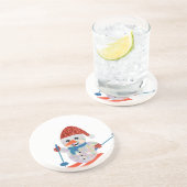 クリスマス雪だるま コースター (側面)