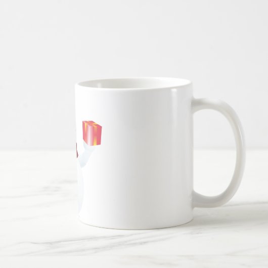 クリスマス雪だるま コーヒーマグカップ (右)