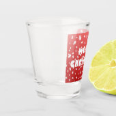 クリスマス雪だるま ショットグラス (左)