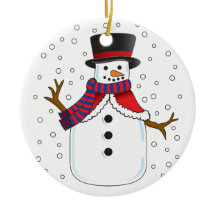 クリスマス雪だるま