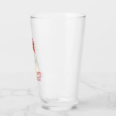 クリスマス雪だるま タンブラーグラス (左)
