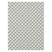 クリスマス雪だるま テーブルクロス (正面)