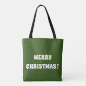 クリスマス雪だるま トートバッグ (裏面)