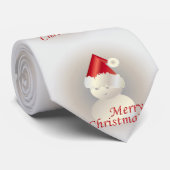 クリスマス雪だるま ネクタイ (ロール)