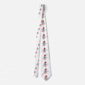 クリスマス雪だるま ネクタイ (裏面)