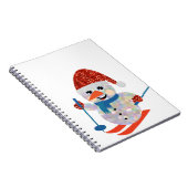 クリスマス雪だるま ノートブック (右側)