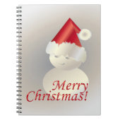 クリスマス雪だるま ノートブック (正面)