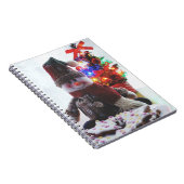 クリスマス雪だるま ノートブック (右側)